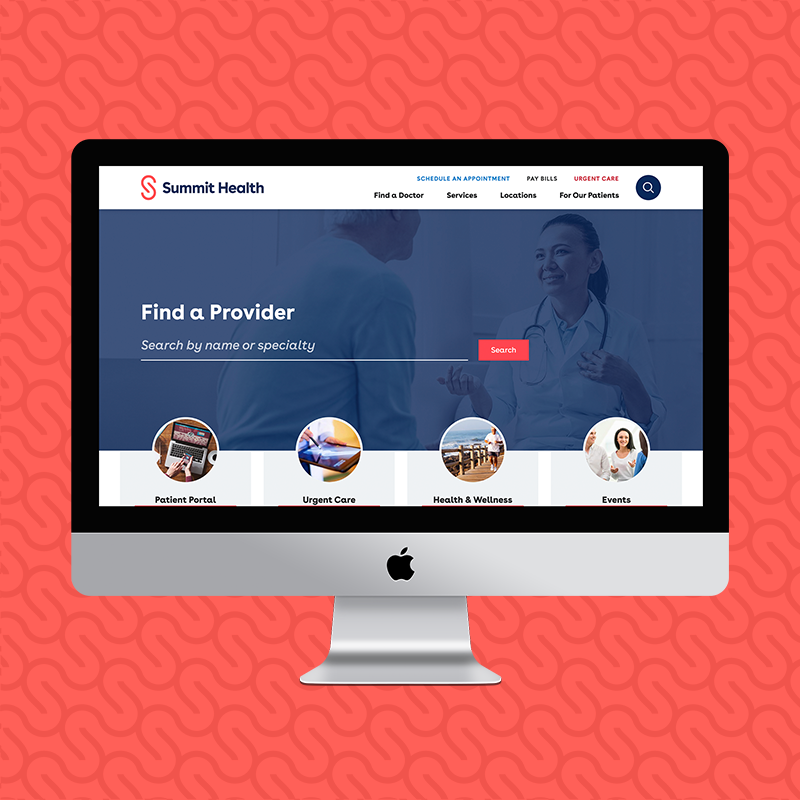 Summit Health homepage